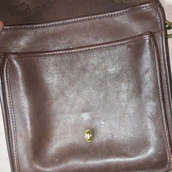 Coach vintage Brown Leather Crossbody Bag - Picture 4 of 6
